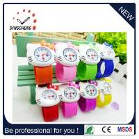 New Design Silicone Slap Squartz Watch for Kids, Timepiece (DC-707)